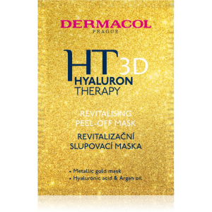 Dermacol Hyaluron Therapy 3D revitalizáló lehúzható arcmaszk hialuronsavval 15 ml