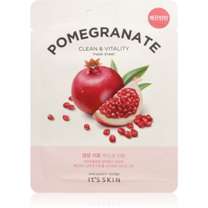 It´s Skin The Fresh Mask Pomegranate szövet arcmaszk az arcbőr élénkítésére és vitalitásáért 20 g