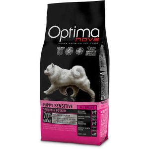 Visán Optimanova Dog Puppy Sensitive Salmon &amp; Potato 2 kg