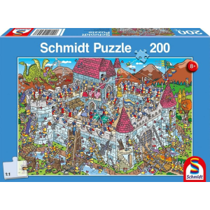 Schmidt 200 db-os puzzle - View into the knight's castle (56453)