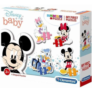 Clementoni Első kirakóm- Disney -Mickey egér és barátai- 4 db puzzle
