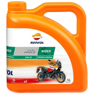 Repsol MOTO RIDER 4T 20W50 4L motorkerékpár motorolaj