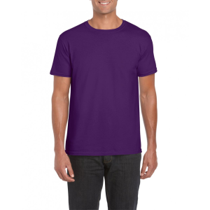 GILDAN Csomag akciós póló (min. 3 db) Uniszex póló Gildan GI64000 Softstyle Felnőtt póló -2XL, Purple