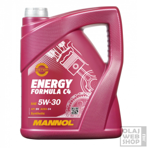 Mannol 7917 Energy Formula C4 5W-30 motorolaj 5L