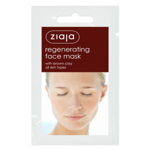 Ziaja Regenerating Face Mask With Brown Clay Maszk 7 ml