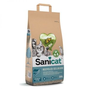 Sanicat Clean&amp;Green cellulóz macskaalom 20 L