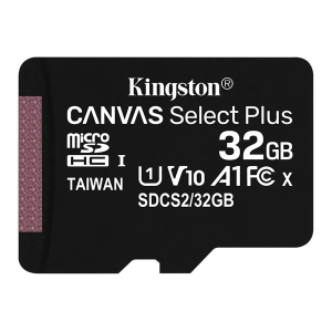 Kingston memóriakártya transflash 32gb (microsdxc canvas select plus - class 10, uhs-1, a1)