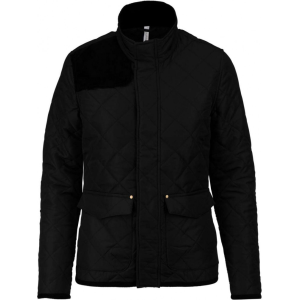 KARIBAN Női kabát Kariban KA6127 Ladies’ Quilted Jacket -XL, Black/Black