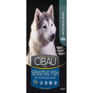 Cibau Sensitive Fish Medium &amp; Maxi 12+2kg ingyenes szállítás