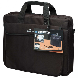 MANHATTAN Notebook táska Computer Briefcase London 15.6&quot; fekete (438889)