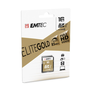 Emtec 16GB SDHC Emtec Elite Gold UHS-I U1 (ECMSD16GHC10GP)