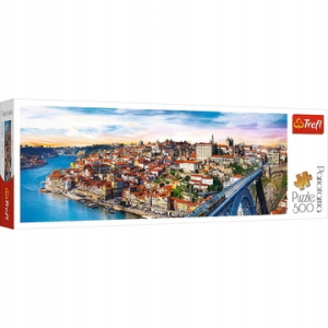 Trefl : porto, portugália panoráma puzzle - 500 darabos