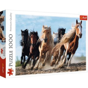 Trefl : vágtázó lovak puzzle - 1000 darabos