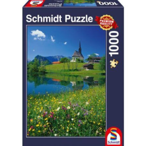 Schmidt Inzell, Einsiedlhof and St. Nicholas Church 1000 db-os puzzle (57391) (s57391) - Kirakós, Puzzle