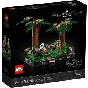 LEGO Star Wars Endor sikló üldözés dioráma 75353