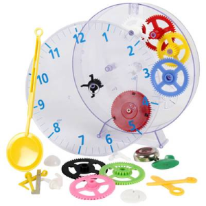 Techno line Falióra építőkészlet, 20 x 3,5 cm, Techno Line kids clock (Model kids clock)