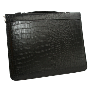  Port Designs AUSTIN 13,3&quot; Black bőr Notebook táska