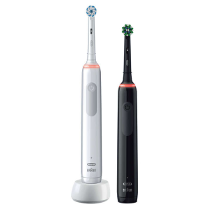 Oral-B Pro 3 3900 Black&White Duopack elektromos fogkefe csomag D505.523.3H)