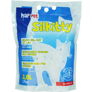 Happet Silkitty szilikon granulátum macskaalom 3.8 liter