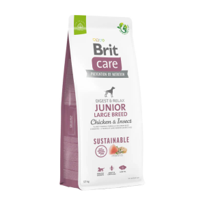 Brit Care Dog Sustainable Junior Large Breed Chicken & Insect kutyatáp 1kg