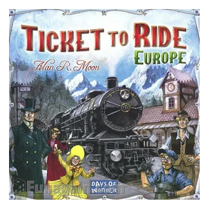  Ticket to Ride Europe társasjáték