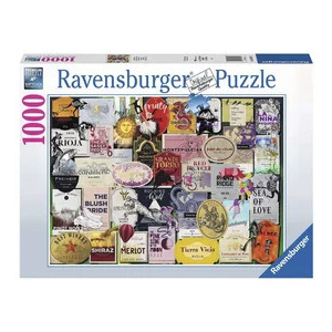  Ravensburger: Puzzle 1000 db - Borcímkék