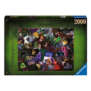  Ravensburger: Puzzle 2000 db - Disney a Gonoszok