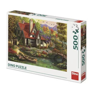  Dino Puzzle 500 db - Ház a tónál