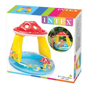 Intex INTEX: Gomba kupolás bébimedence - 102 x 89 cm