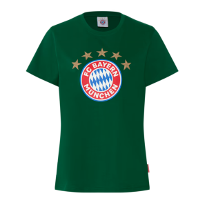 FC Bayern München Férfi póló FC Bayern München LOGO zöld Méret: XL