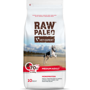 MEDIUM Raw Paleo Adult Medium Monoprotein Beef 10 kg