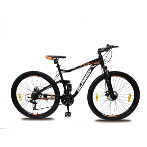 Olpran Hegyi kerékpár Monster 27,5" full, fekete/narancssárga
