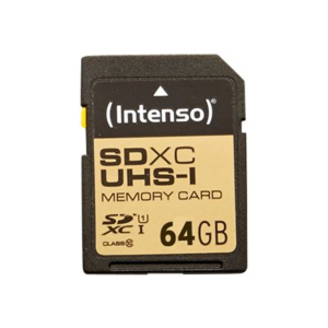 Intenso Premium - flash memory card - 64 GB - SDXC UHS-I (3421490)