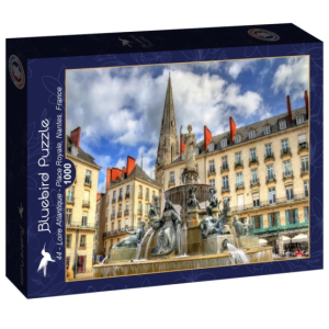 Bluebird 1000 db-os puzzle - 44 Loire Atlantique - Place Royale, Nantes, France