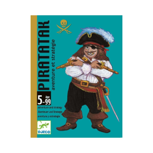DJECO Piratatak - Hajóépítő kártyajáték