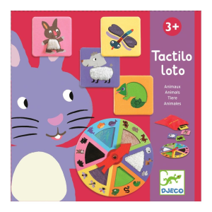 DJECO Tactilo Lotto Animals - Tapintható állatok