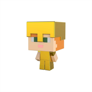 Mattel Minecraft Mini Mob Head - Gold Armor Alex (HDV64/HDV96)