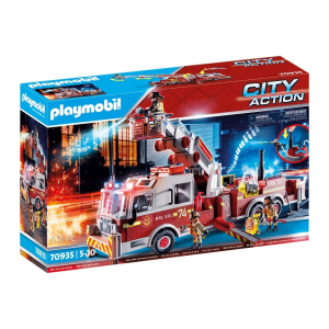 Playmobil 70935 Amerikai járművek: Létrás tűzoltóautó