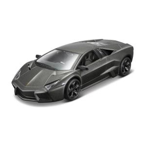 BBurago Street Tuners 1:32 kisautó vitrinben - Lamborghini Reventón, fekete (18-42013)