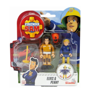 Simba Sam, a tűzoltó figura 2 db-os szett - Elvis & Penny