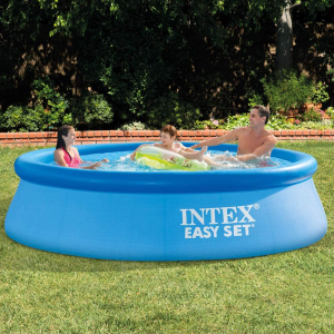 Intex Piknik galléros medence, kör alakú 305 x 76 cm vízforgató nélkül (28120)