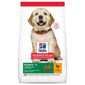 Hill's Hill&#039;s Sp canine puppy large csirkés 14,5 kg száraz kutyaeledel nagytestű kölyökkutyák számára ...