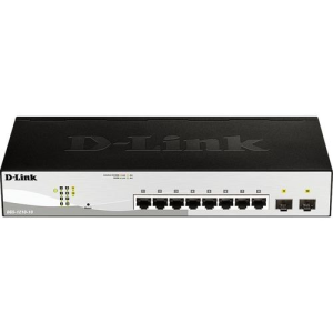 D-Link 8 portos menedzselhető Ethernet Switch (DGS-1210-10/E) (DGS-1210-10/E)