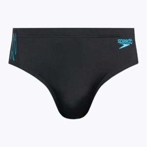 Default Speedo Fürdőruha, úszódressz, úszónadrág HYPERBOOM SPL 7CM BRF AM BLACK/BLUE (UK) férfi