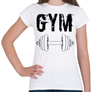 PRINTFASHION Gym - Női póló - Fehér