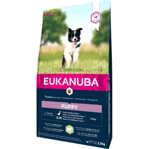 Eukanuba Puppy Small &amp; Medium Lamb &amp; Rice 2,5 kg