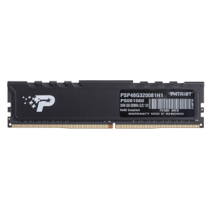 Patriot Memory Signature Premium PSP48G320081H1 memory module 8 GB 1 x 8 GB DDR4 3200 MHz