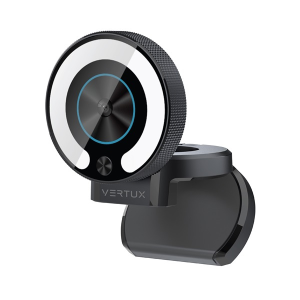 Vertux webcamera - odin 4k (plug & play, 3264 x 2448 képpont, 8mp/30fps, mikrofon, autofókusz, fekete) odin-4k