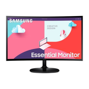 Samsung SAMSUNG Ívelt VA monitor 24" S36C, 1920x1080, 16:9, 250cd/m2, 4ms, HDMI/VGA (333910)