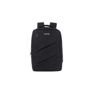 Canyon BPE-5, Laptop backpack for 15.6 inch, Product spec/size(mm): 400MM x300MM x 120MM(+60MM),Black, EXTERIOR materials:100% Polyester, Inner materials:100